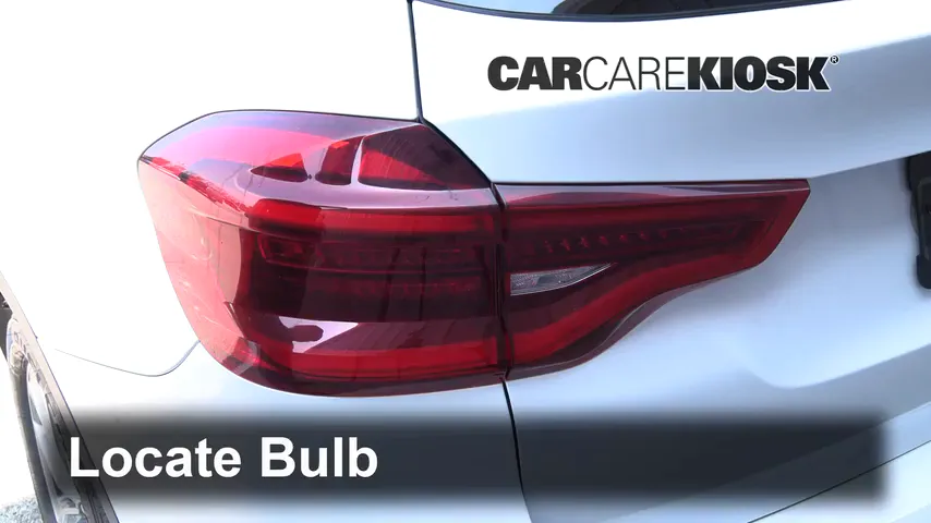 2018 BMW X3 xDrive30i 2.0L 4 Cyl. Turbo Lights Turn Signal - Rear (replace bulb)